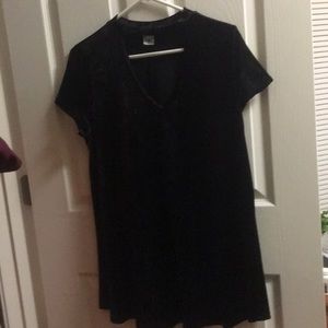 Black Velvet Tunic/Dress